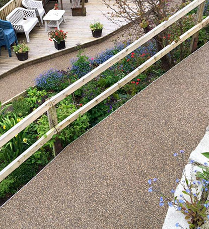 Resin Bound Footpaths